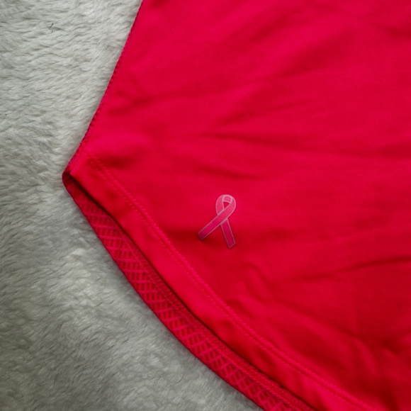 Under Armour Tank Top Womens Size Small Pink Breast Cancer Awareness Y2K - Picture 3 of 6